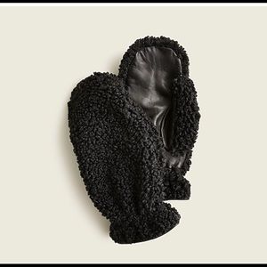 J. crew Sherpa Mittens